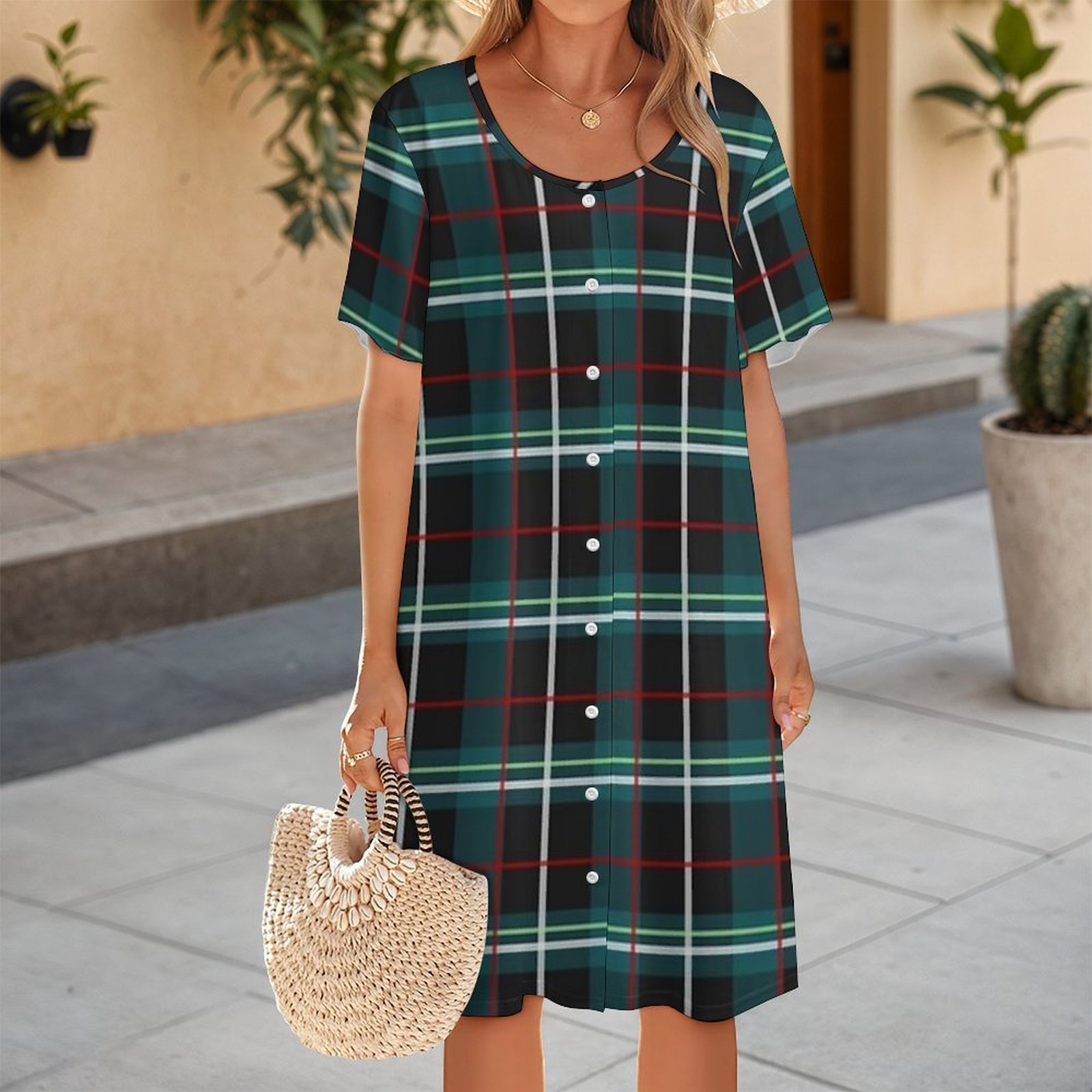 Frankie Stein First Wave dress - огляд і ціна Korean Style A Line Shirt Dress
