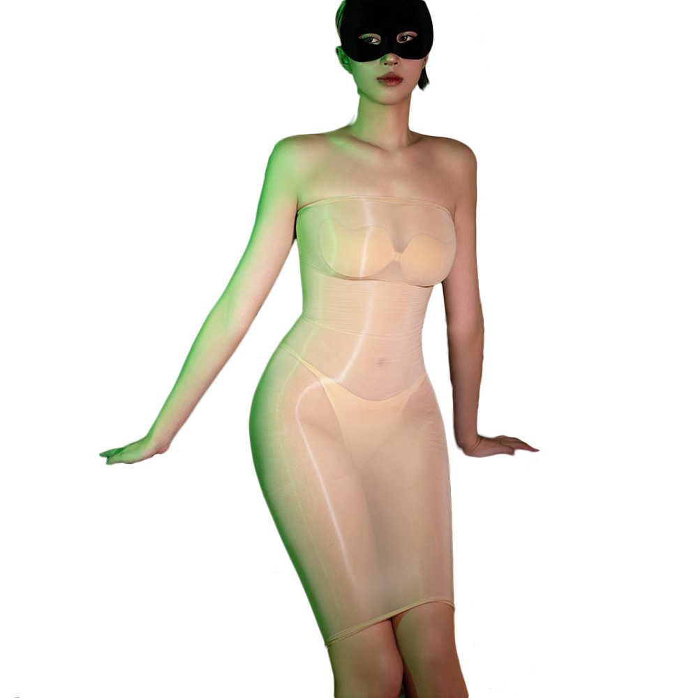 Smooth Seamless Dress Sexy Wom - огляд і ціна Sexy Mesh Sheer Bodycon Dress