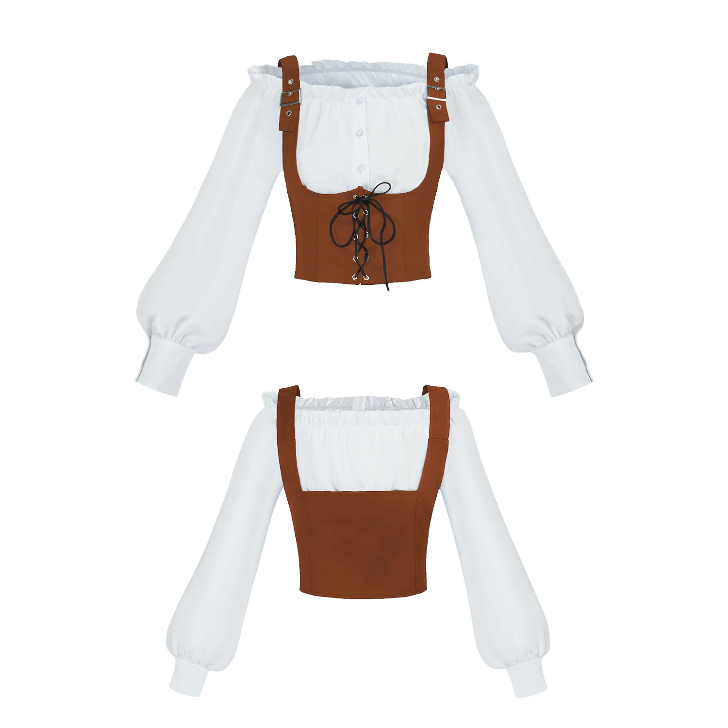 Renaissance 2 Piece Costume Se - огляд і ціна Blouses