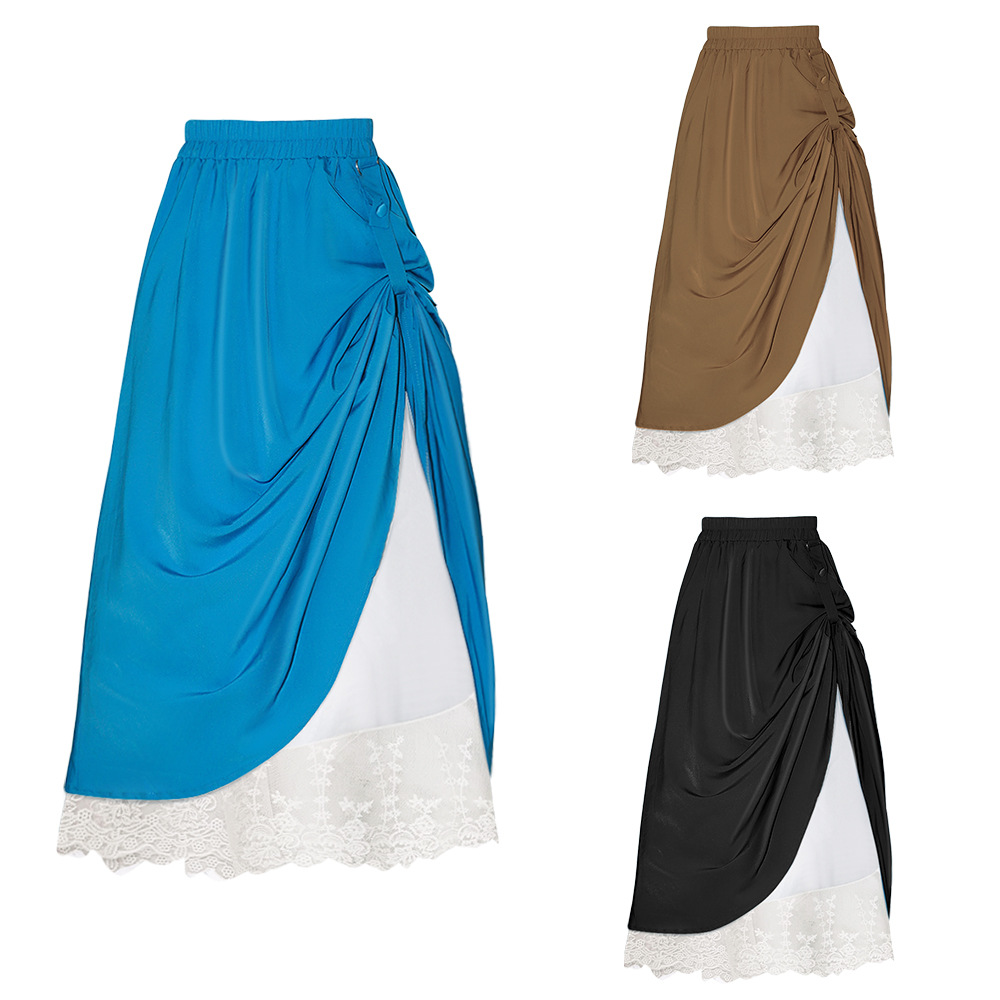 Womens Steampunk Skirt Gothic  - огляд і ціна Skirts