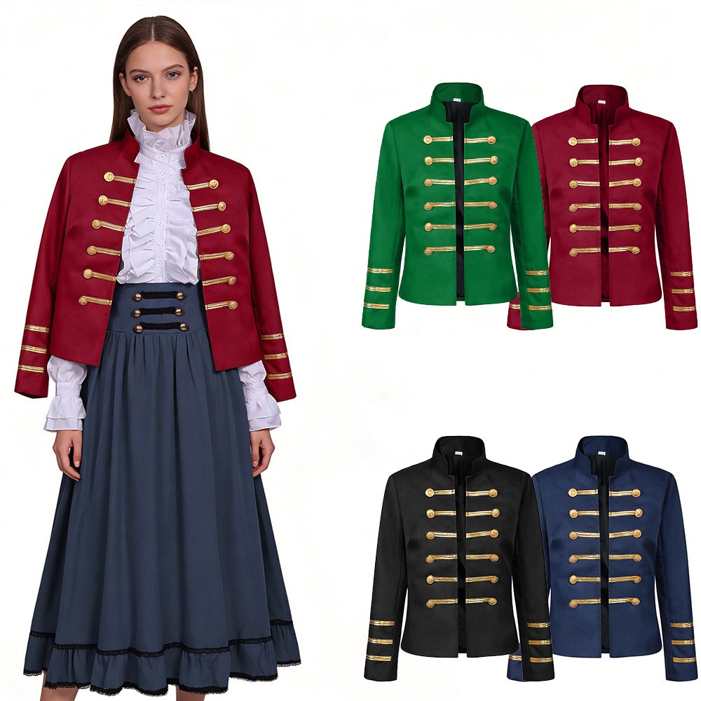 Stand Collar Double Breasted T - огляд і ціна Tops