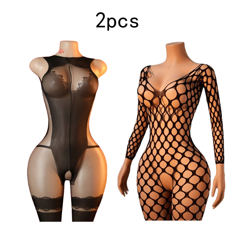 2-Pack – Women's Sexy Fishnet  - огляд і ціна Lingerie