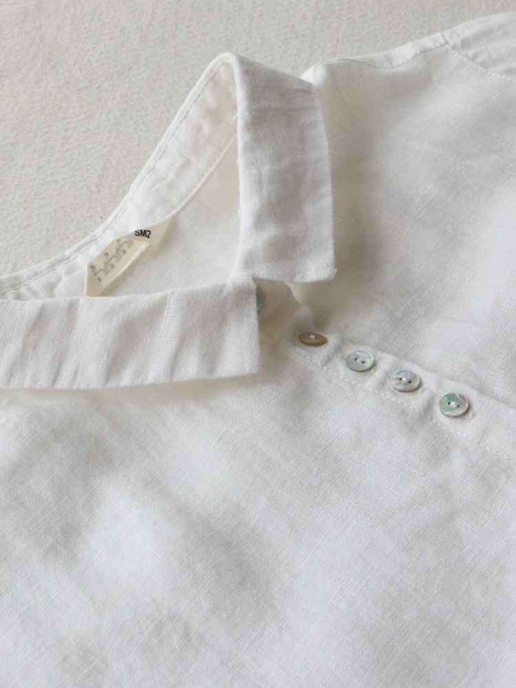 Artistic Linen Dress Women Spr - огляд і ціна Casual Loose Linen Shirt Dress
