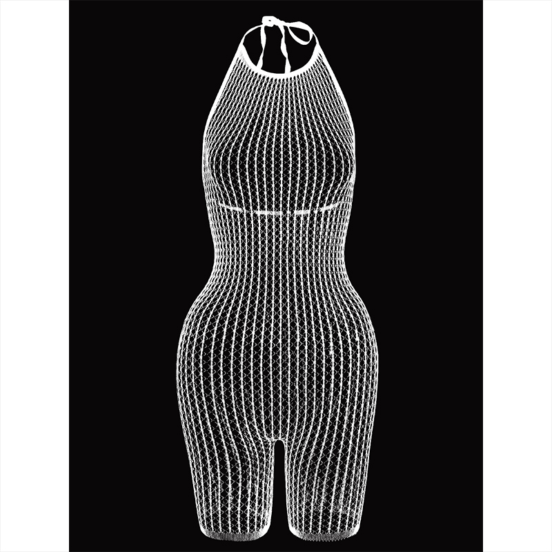 Sexy Women Fishnet Cover Up Sh - огляд і ціна Sexy Mesh Sheer Bodycon Dress
