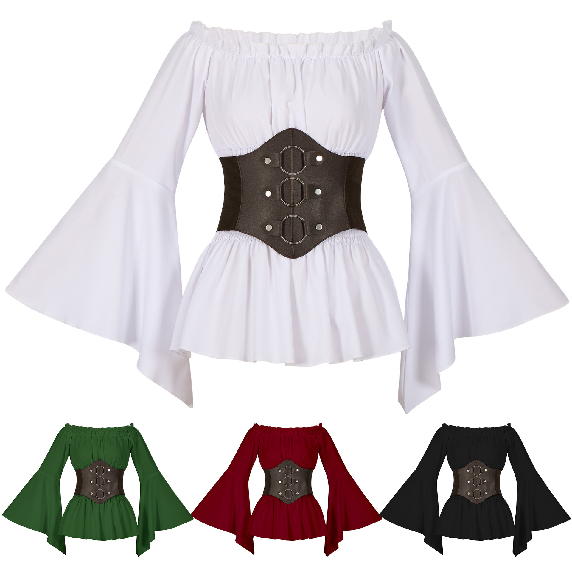 Medieval Victorian Pirate Shir - огляд і ціна Blouses