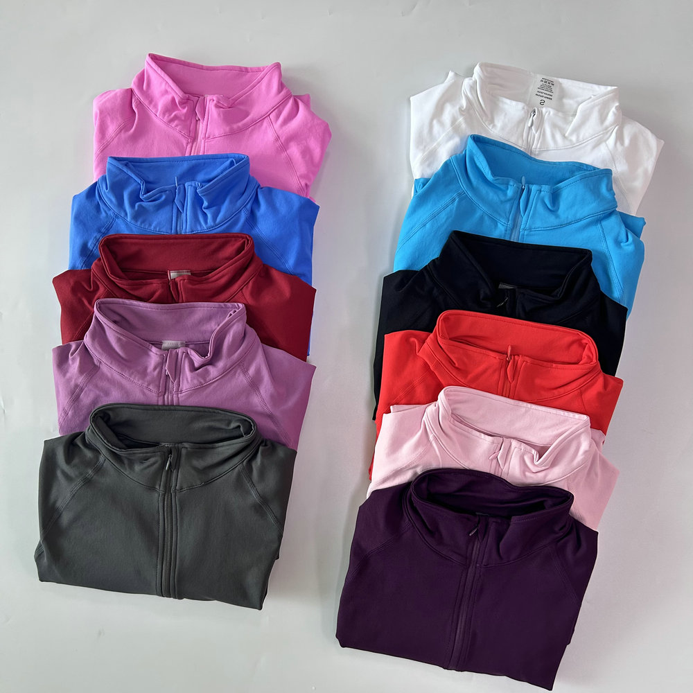 No Logo Yoga Jacket With Half  - огляд і ціна Blouses