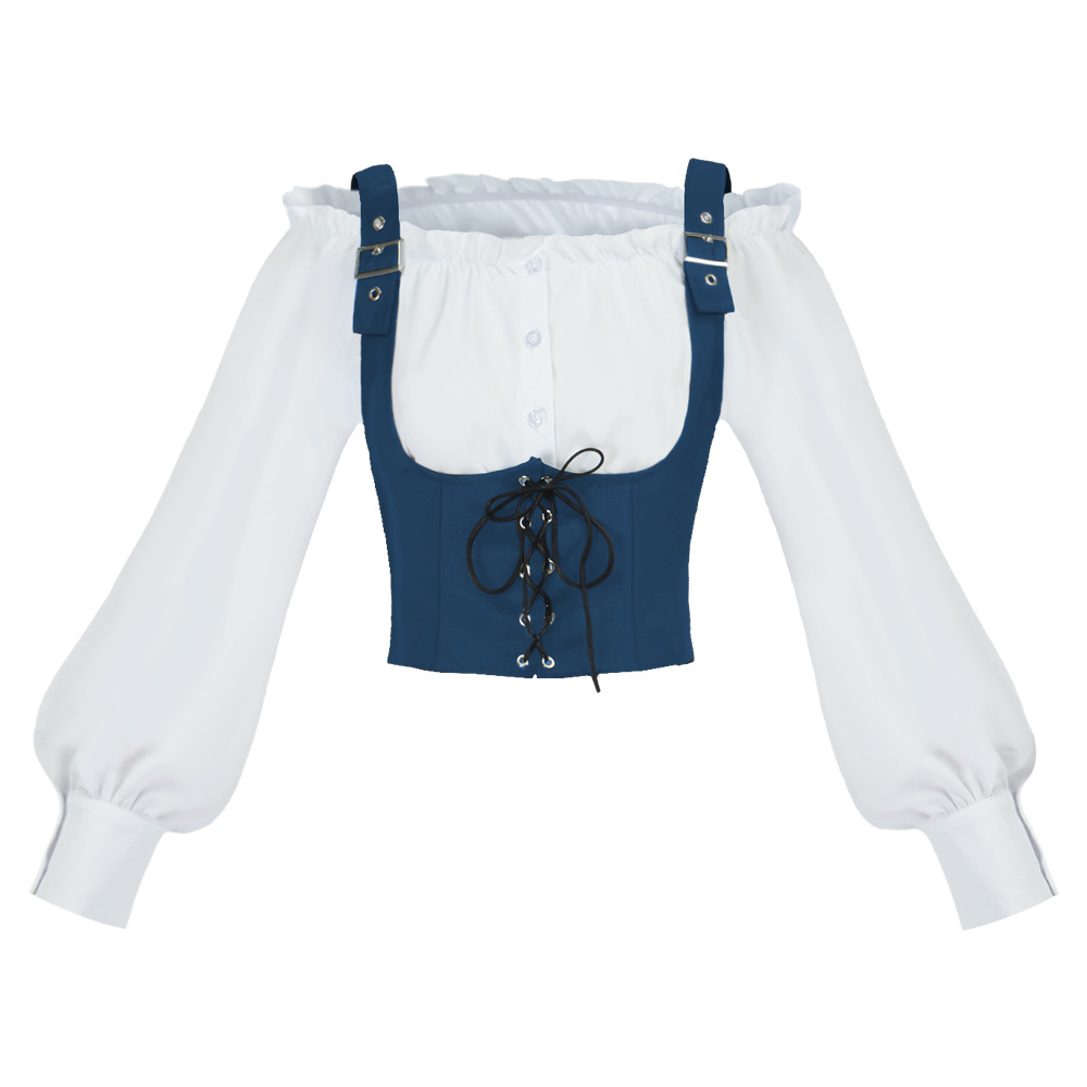 Retro Western Style Women Blou - огляд і ціна Blouses